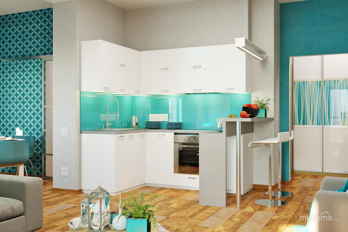 Кухня в морском стиле: направления декора, выбор мебели и отделки, природные цветовые решения